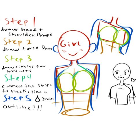 how to draw small boobs|Drawing Breasts Are EASY ...But Nobody Draws Them Well.